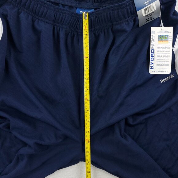 Reebok Gym Shorts Basketball Style HydroMove Moisture Wicking Men's XL NOS NWT - Picture 8 of 13